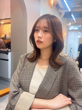 ロウバイレボ 柏(lou by revo) ミディアム/韓国風/レイヤーカット/顔回りカット/柏駅