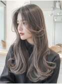 アディクシーカラーハイライトダブルカラーレイヤーカットボブ