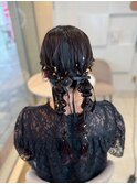 結婚式ヘアセット
