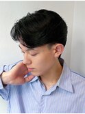 ツイストスパイラルパーマ波巻きスパイラル刈り上げマッシュ