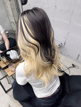 コル サッポロ(col sapporo) 抜きっぱなしブロンド×レイヤー