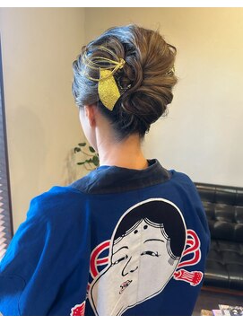 ラフ バイ へアーフリーティー(Laf by Hair freety) 祭りヘア