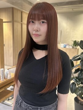 ゼストプラス(ZEST plus) ダメージを抑えながら中明度オレンジカラー♪