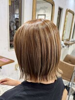 サンバイセライロ 千葉(SAN. by celilo)&nbsp;くびれボブ＊キャラメルベージュ/千葉駅/MINA