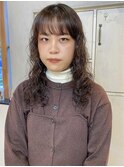 クセを活かしたパーマ