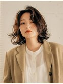 《benji》ラフな大人パーマ