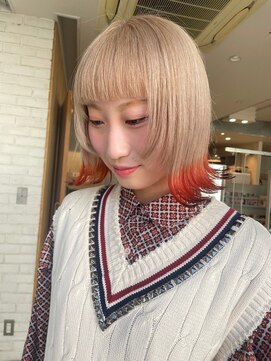 end color/エンドカラー/ダブルカラー/ハイトーン