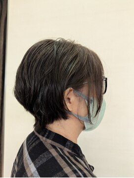 クセ毛さんショート