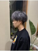 メンズシルバーカラー
