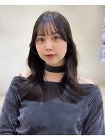 ザックラフィネ(ZACC raffine) オリーブベージュ/オリーブグリーン/顔周りカット/縮毛矯正