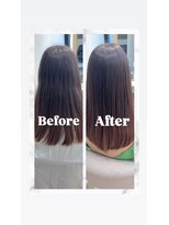 アム 表参道(am) 巻ける縮毛矯正