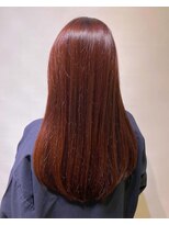 シーユー 二子玉川店(Cu) ローズブラウンで艶髪カラー