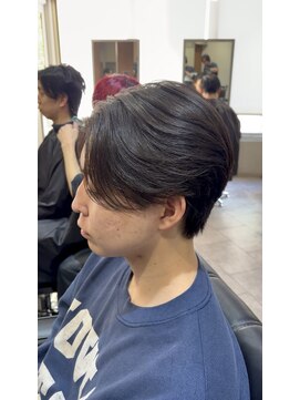 エクシア 渋谷店(EXCIA) 曲がる縮毛矯正 毛流れセンターパート