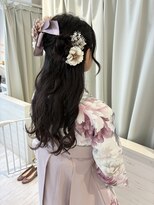 アイビー(Ivy)&nbsp;着付け★ハーフアップ