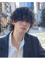 アストラ(ASTRA)&nbsp;MEN’S HAIR/波巻きツイストスパイラル/リバースセンターパート