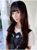 髪質改善パーマ透明感カラーダブルカラーブリーチ