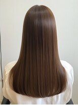 モードケイズ ラ ヴィ ベル(MODE K's la vie belle) 【庄内駅】30代 ベージュ抜け感カールロング