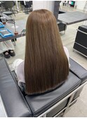 髪質改善酸性ストレートロング艶髪美髪