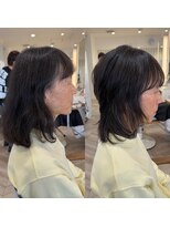 ヘアアンドメイク ニューヨーク ニューヨーク 長岡天神店(Hair&Make NYNY)&nbsp;頭の形が綺麗に見えるウルフレイヤー