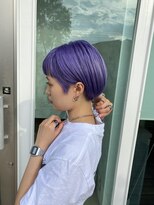 ディプティック ヘアー チェンジ ミュージアム(diptych Hair Change Museum)&nbsp;パープルカラー／ブルーパープル／ショートヘア