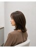 ＜マイナス10歳に＞40代以上／白髪染め＋トリートメント￥8900