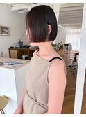 前上がりミニボブ