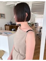 ヒュッゲ(hygge)&nbsp;前上がりミニボブ
