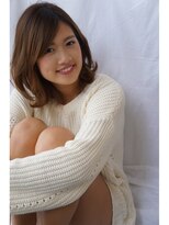 ヘアサロンエム 渋谷店(HAIR SALON M)&nbsp;大人の愛され☆重めセミロング☆ロブ