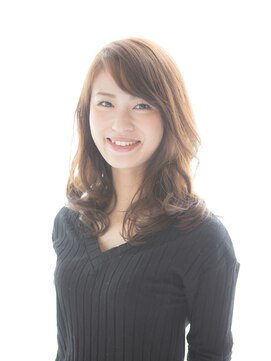 美容室 コッカ(cocca) 大人フェミニンパーマ＠ヌーディブラウン