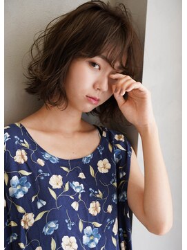 ヘア スペース メロウ(hair_mellow) ゆるふわボブ