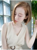 ハイトーンボブでオシャレ女子☆