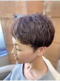 ツーブロック刈上げマッシュ
