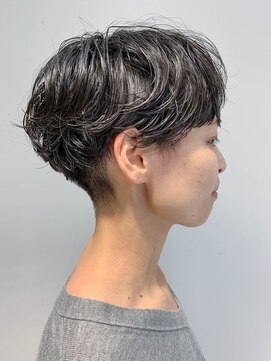 テトヘアー(teto hair) マッシュショート、ベリーショート、ゆるいパーマ