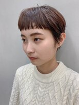 テトヘアー(teto hair)&nbsp;ミニマム、マッシュショート、ベリーショート、ピンクベージュ