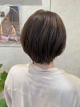 ロンドプランタン 恵比寿(Lond Printemps) 【Lond佐野】小顔耳かけマッシュショートボブ