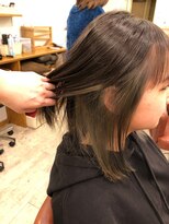 ディーカラー D-COLOR&nbsp;インナーカラー×グレイアッシュ