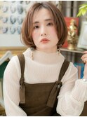 うざバング小顔ナチュラルマッシュショートa川口20代30代40代