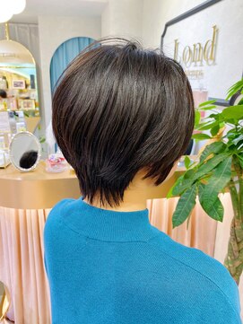 ロンドプランタン 恵比寿(Lond Printemps) 【Lond佐野】20代30代40代黒髪オススメヘア 耳かけショート