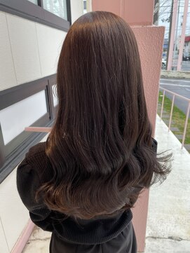 ワークスヘアー(WORKS HAIR) ブリーチ無し グレージュ