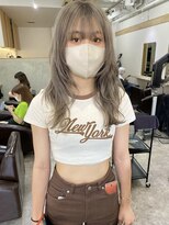 ソイ コンク 下北沢(soi conc)&nbsp;顔まわりレイヤー/グレージュ