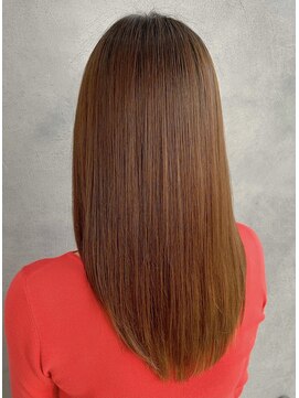 ボルジェ(Bolge) インナーブリーチしてても縮毛矯正が可能に☆