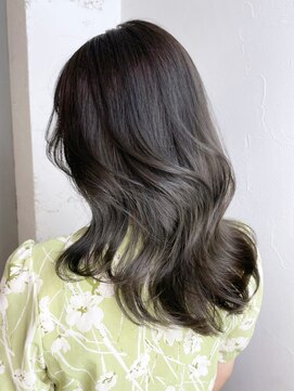 アイティーバイアルバム 松戸店(IT by ALBUM) くびれレイヤー_ショコラアッシュヘルシースタイル_ba405692