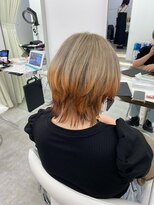 ブラウン(Brown)&nbsp;【 MIKU 】今旬！裾デザインカラー★