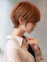 美シルエット耳かけショートヘア小顔カットくびれショートヘア