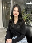 20代30代　大人あざと可愛いワンホンロングレイヤー