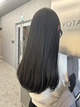 ボタン ハカタ(VOTAN hakata) 博多/天神/髪質改善/暗めカラー/ブルーブラック/レイヤーカット