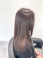 ストフ(stof)&nbsp;レイヤーカット/ベージュカラー/ハイライト/Xトリートメント