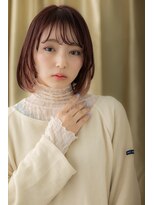 カバーヘア ブリス 北浦和(COVER HAIR bliss)&nbsp;インナーカラー韓国風ウルフミディアムTb8北浦和20代30代40代