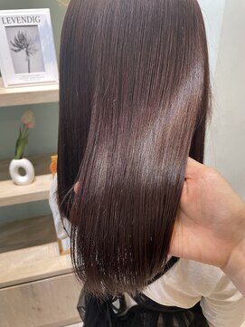 ヘアーメイクオズ(hair make O/S) |mizuho|髪質改善ピンクラベンダーブラウンミディアム