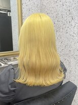 ラニヘアサロン(lani hair salon)&nbsp;イエロー（ブリーチ2回目安）
